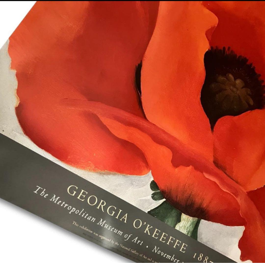ジョージア・オキーフ ポスター 「Red Poppy」 - メルカリ