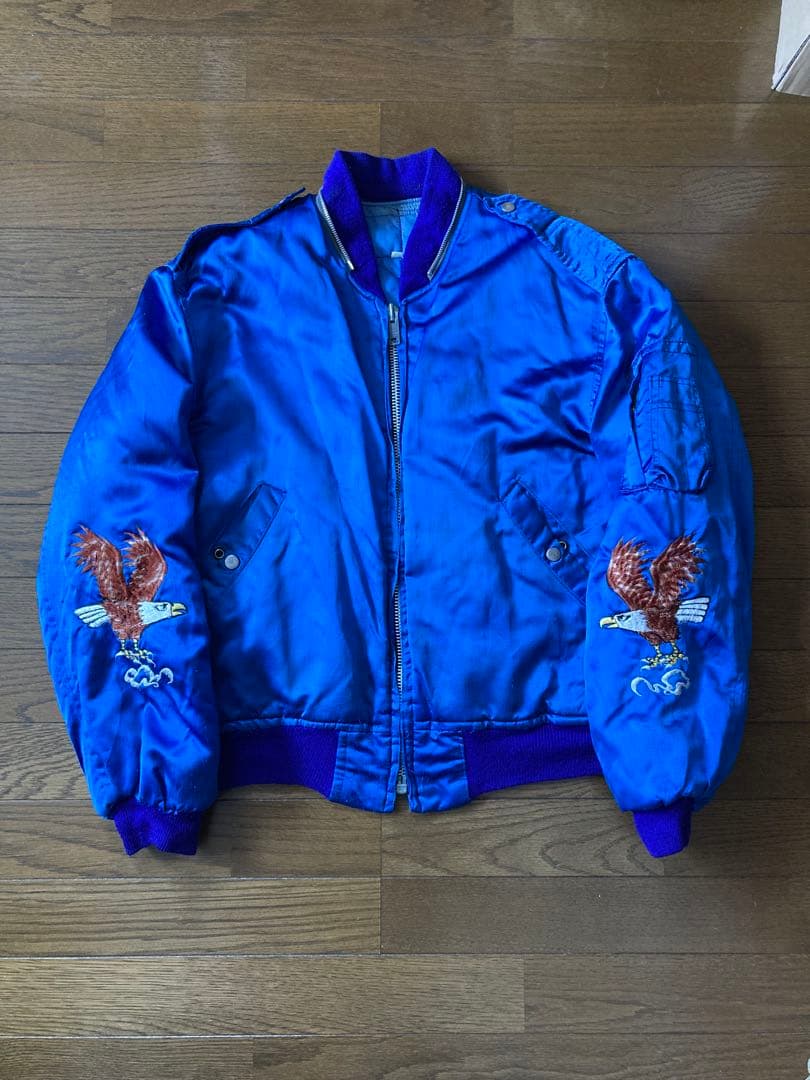 MA-1 Style KOREA スーベニアジャケット ビンテージ コリジャン - メルカリ
