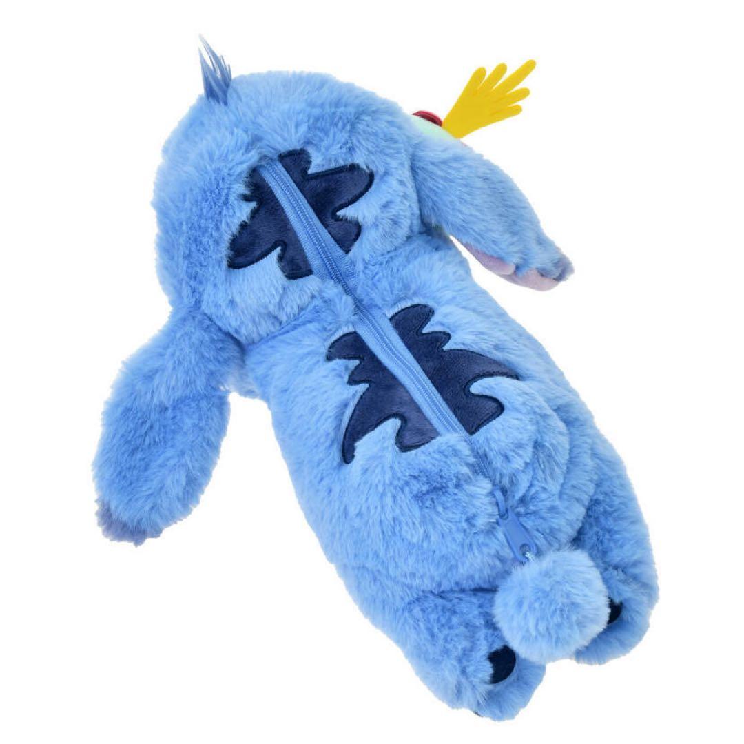 スティッチ＆スクランプ筆箱・ペンケースぬいぐるみ風 Disney Stitch