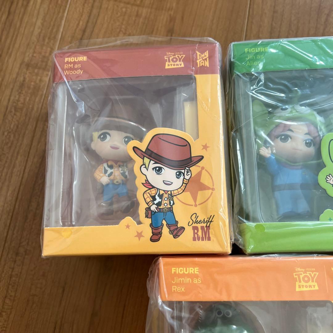 BTS✖️トイ・ストーリー タイニータン　フィギュアセット