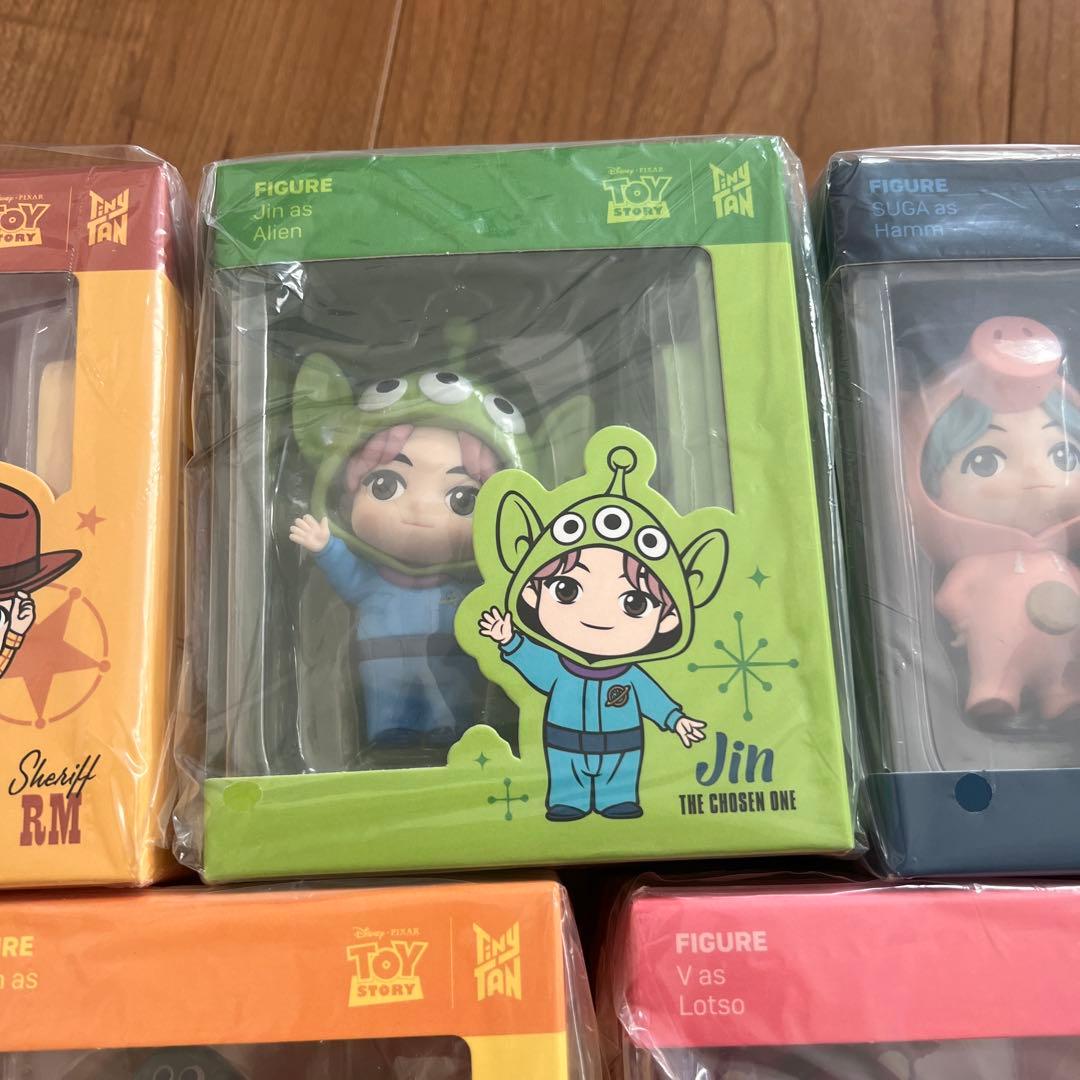BTS✖️トイ・ストーリー タイニータン　フィギュアセット