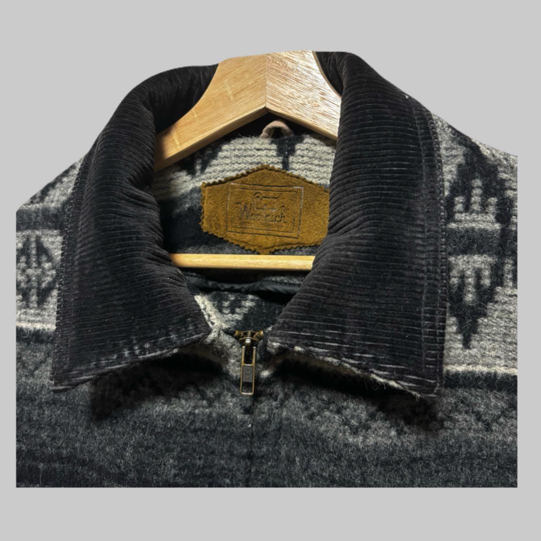 90s 刻印タグ ウールリッチ ジャケット ネイティブ柄 米国製 - メルカリ