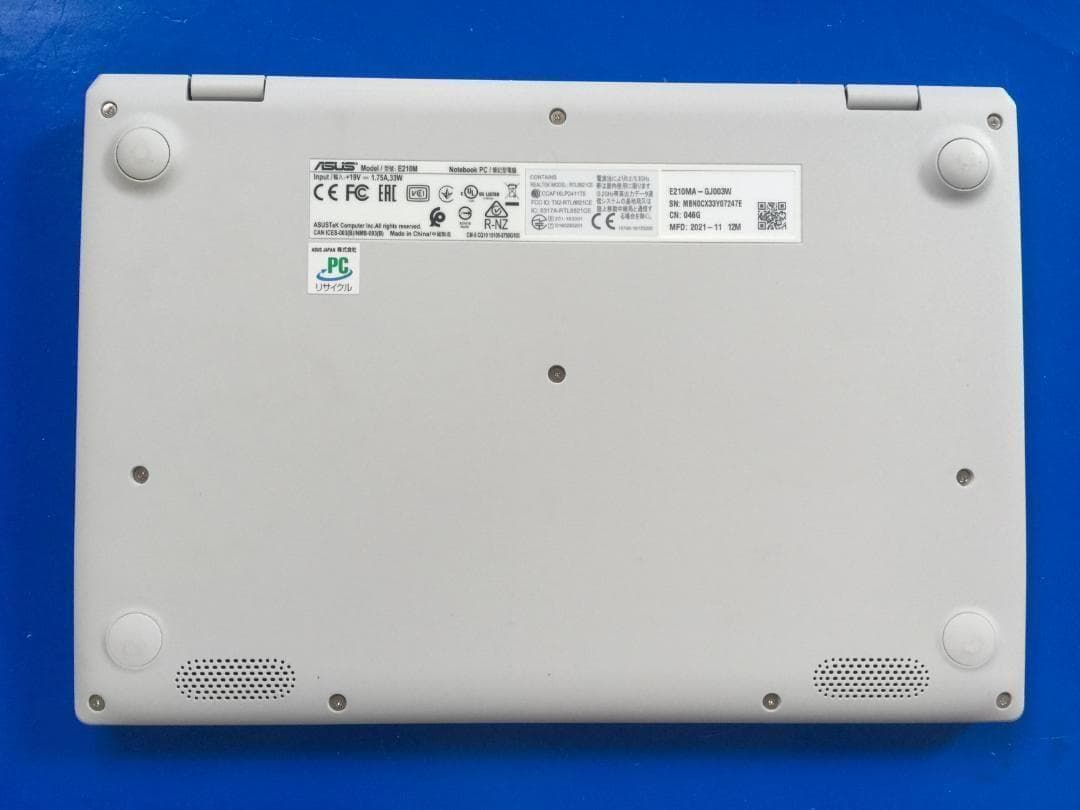 ASUS E210MA 11.6型/SSD/NumberPa/Office - メルカリ