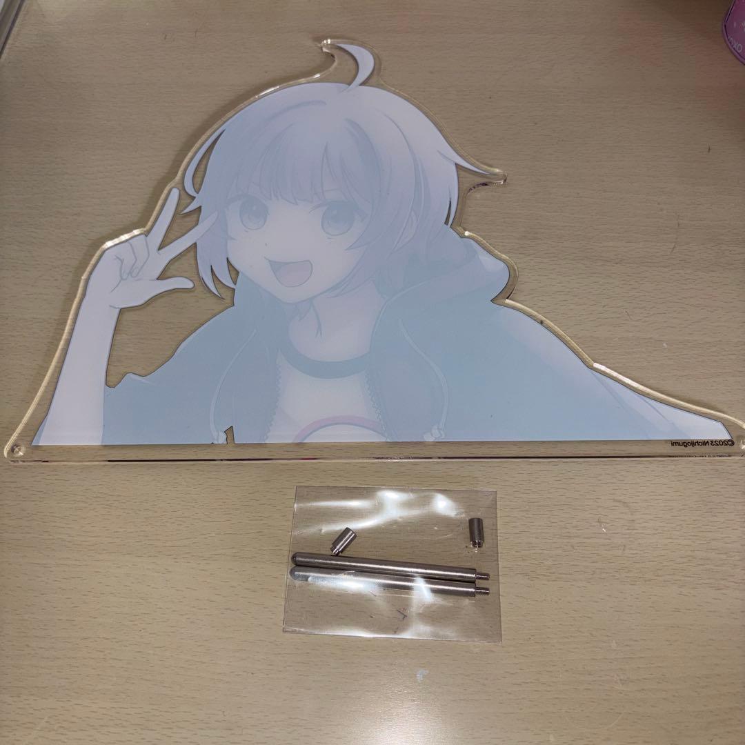 日常組　しにがみ　メガアクリルスタンド