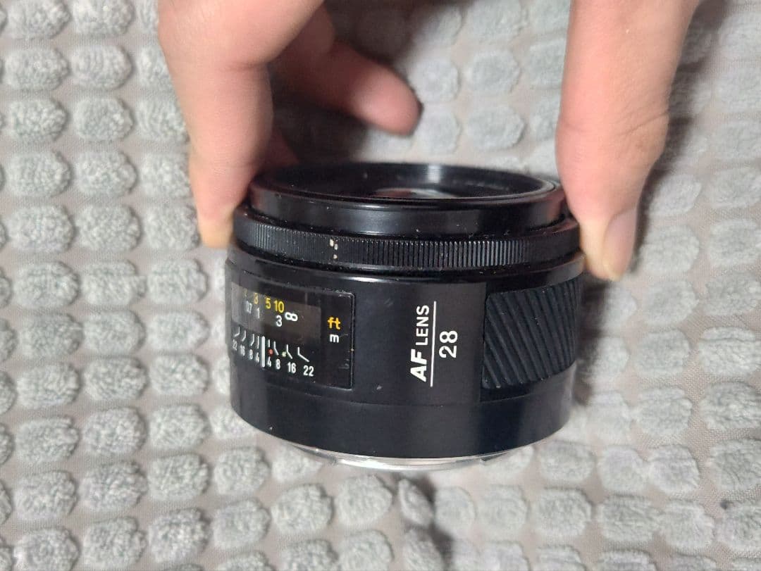 光学美】ミノルタ AF 28mm F2.8 minolta レンズ Aマウント - メルカリ