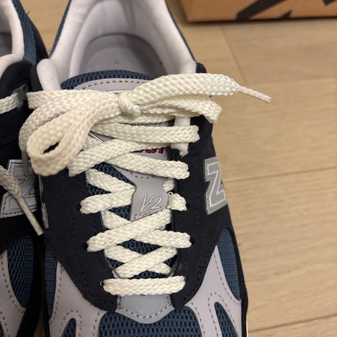 【極美品】New Balance U991VN2 26.5cm ネイビー UK製