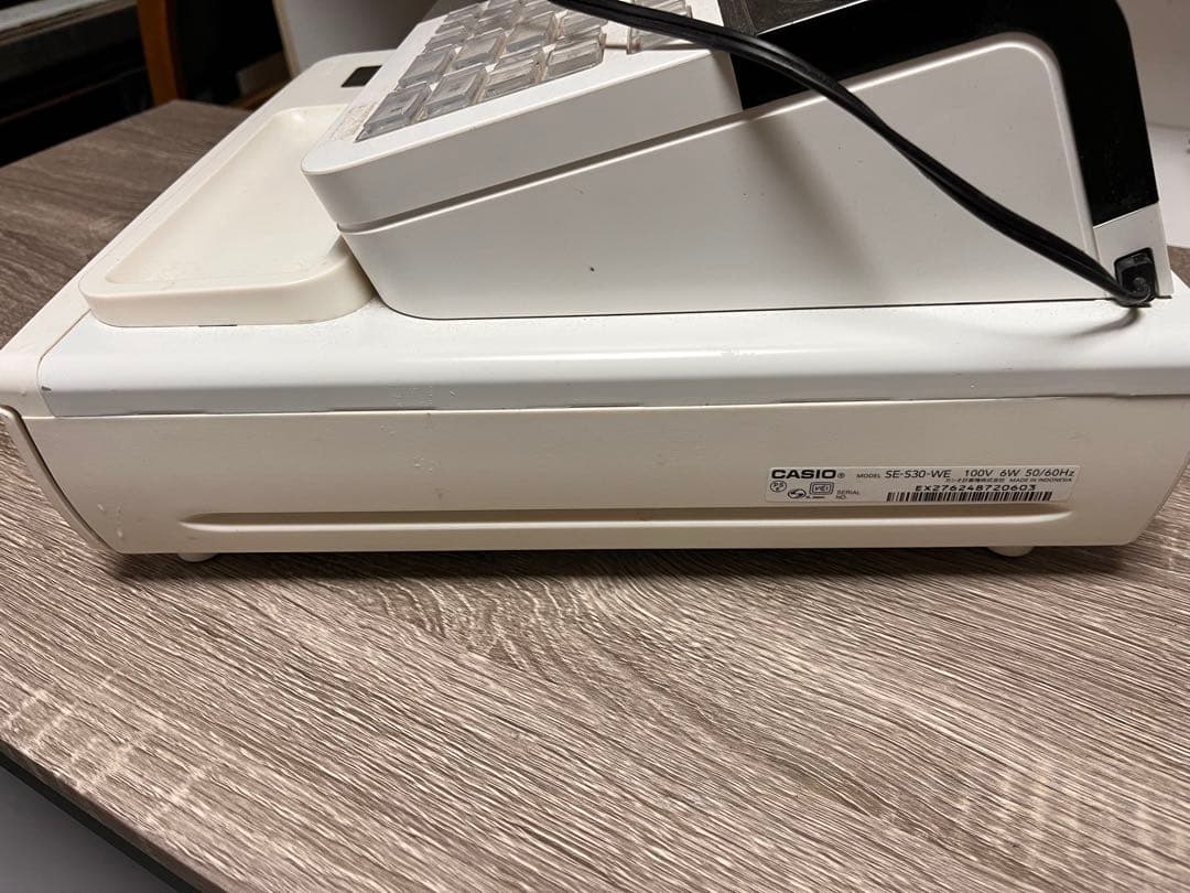 CASIO SE-S30-WE 電子レジスター 動作品 送料無料 - メルカリ