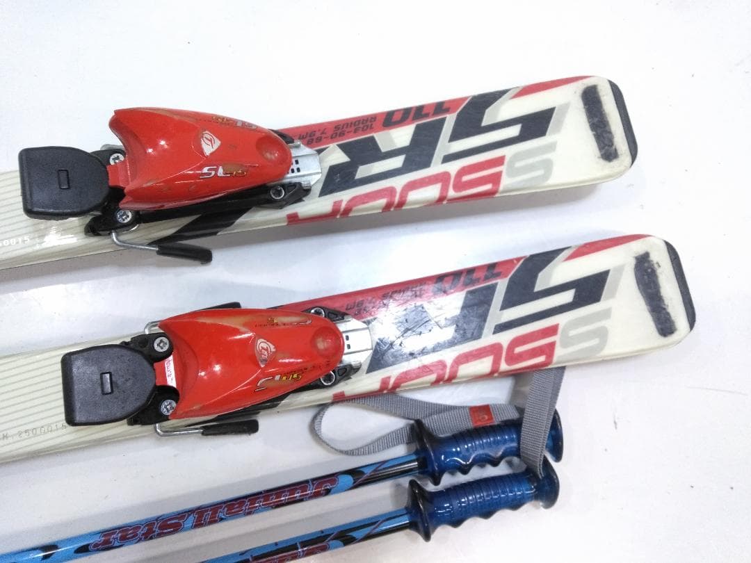 ジュニアスキー4点セット スノーカービング 130cm ブーツ 22cm