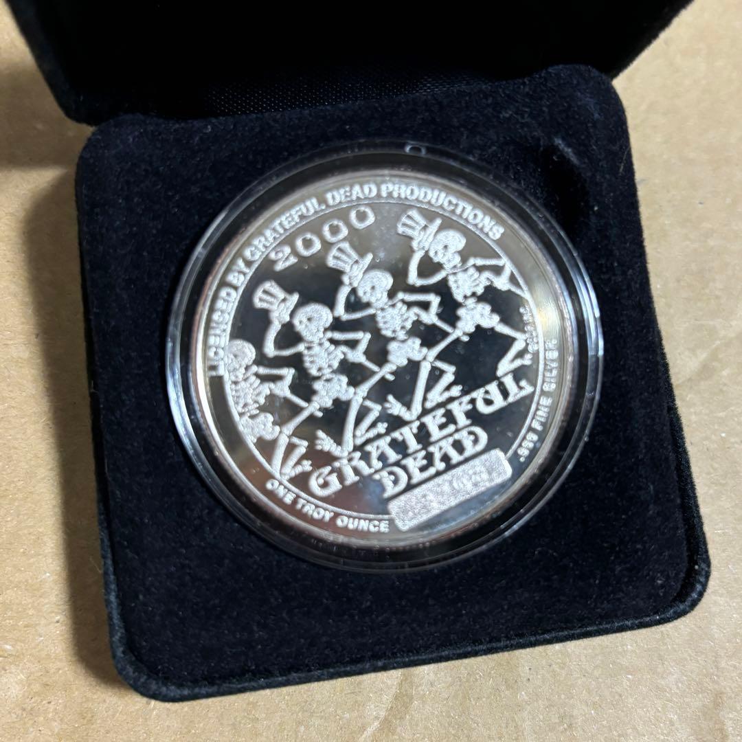 Grateful Dead Fine Silver Coin 純銀 コイン - メルカリ