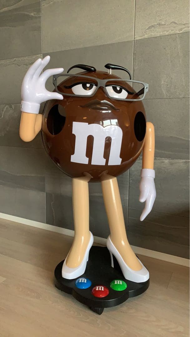 希少＊M&M's(エムアンドエムズ)＊ミス・ブラウン＊店頭用ディスプレイ