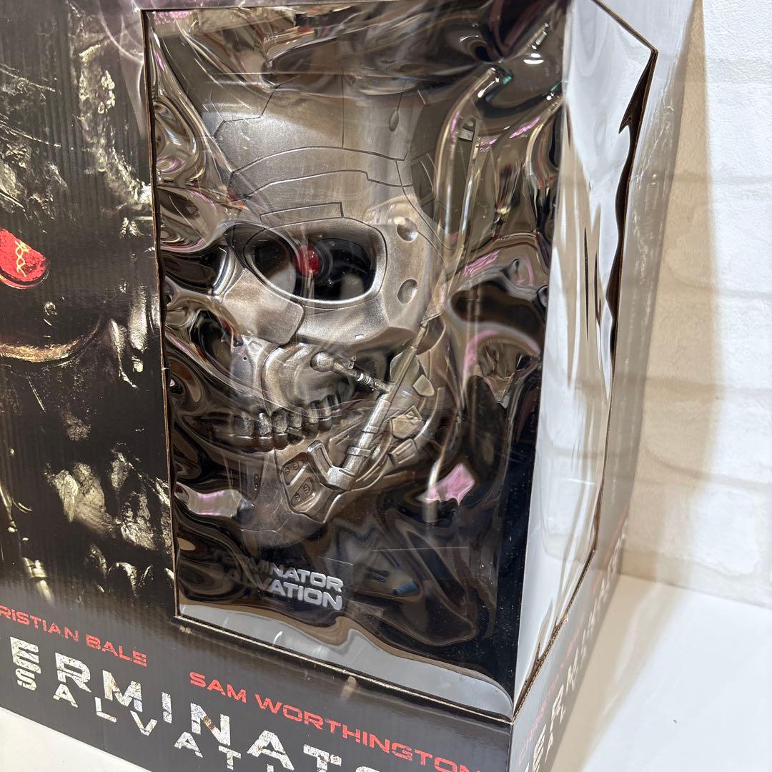 未使用品　ターミネーター4 T-600リアルヘッドフィギュア　ブルーレイ