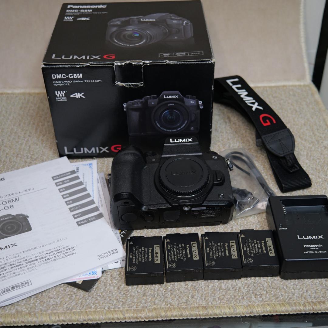 1247】Panasonic LUMIX DMC-G8 箱付き美品 - メルカリ