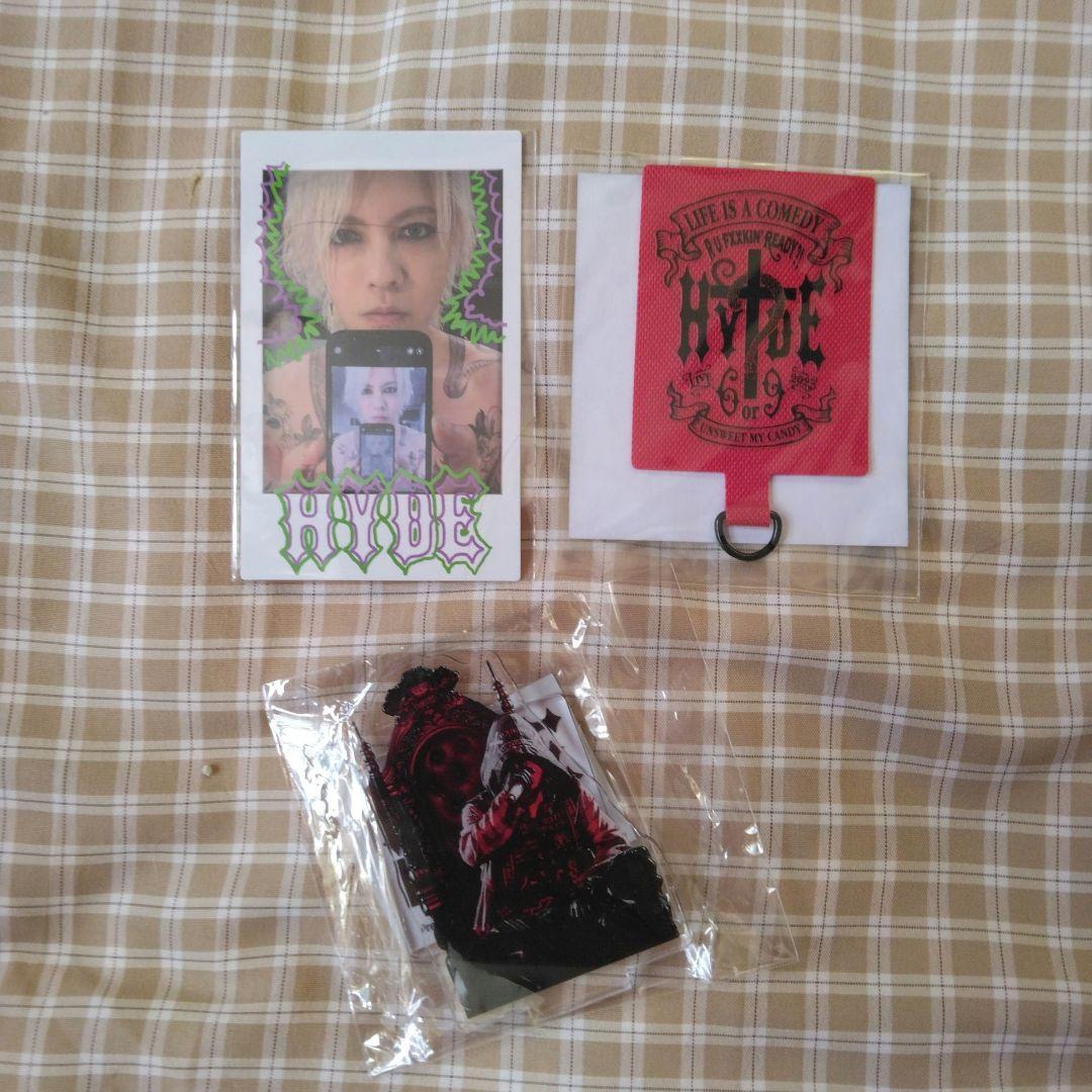 hyde様チェキ1種、アクスタ1種他