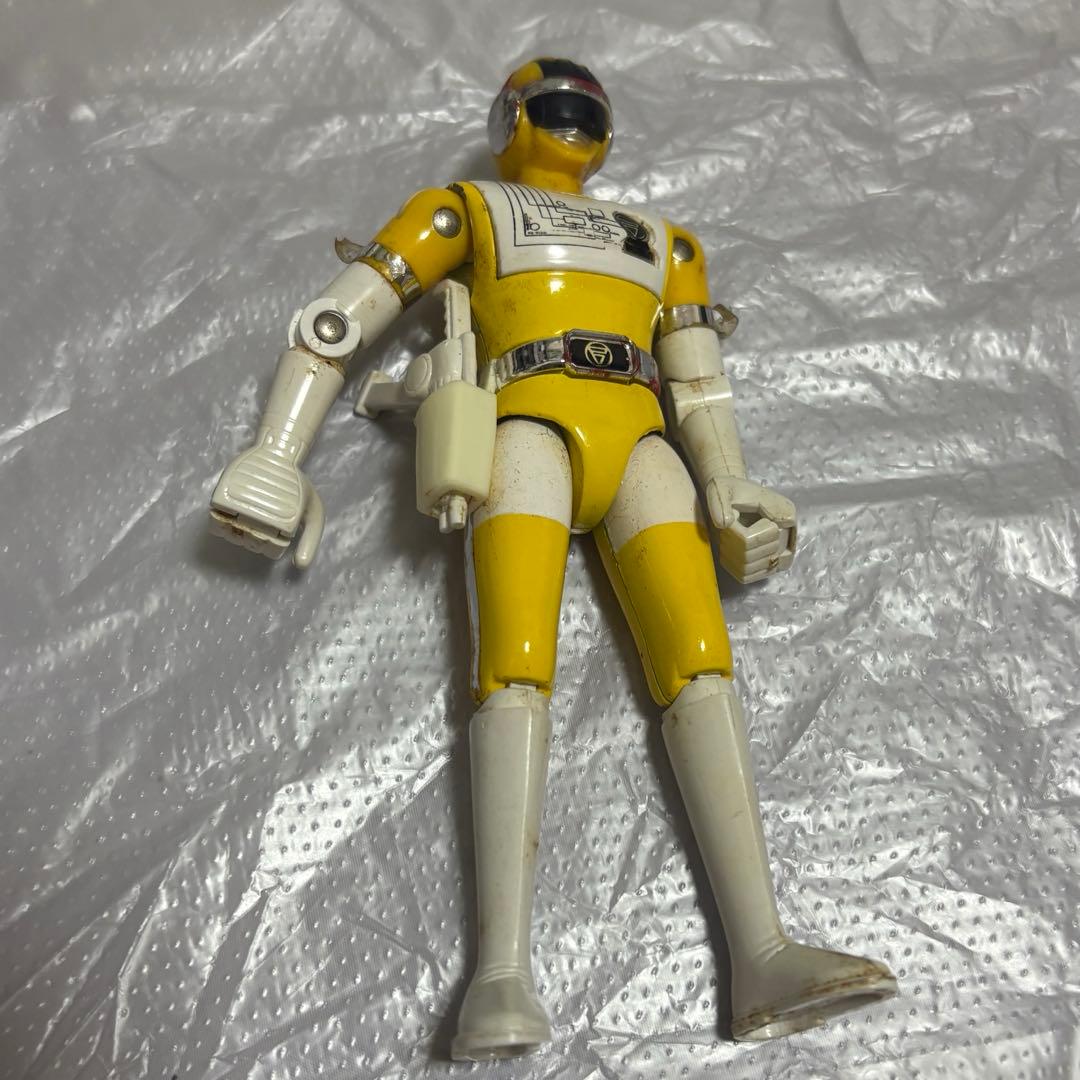 超電子バイオマン バイオイエロー 超合金 フィギュア