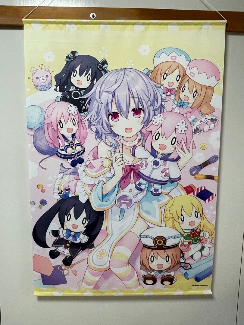 ネプテューヌ10周年記念　ねぷぐるみ全8種セット+タペストリー