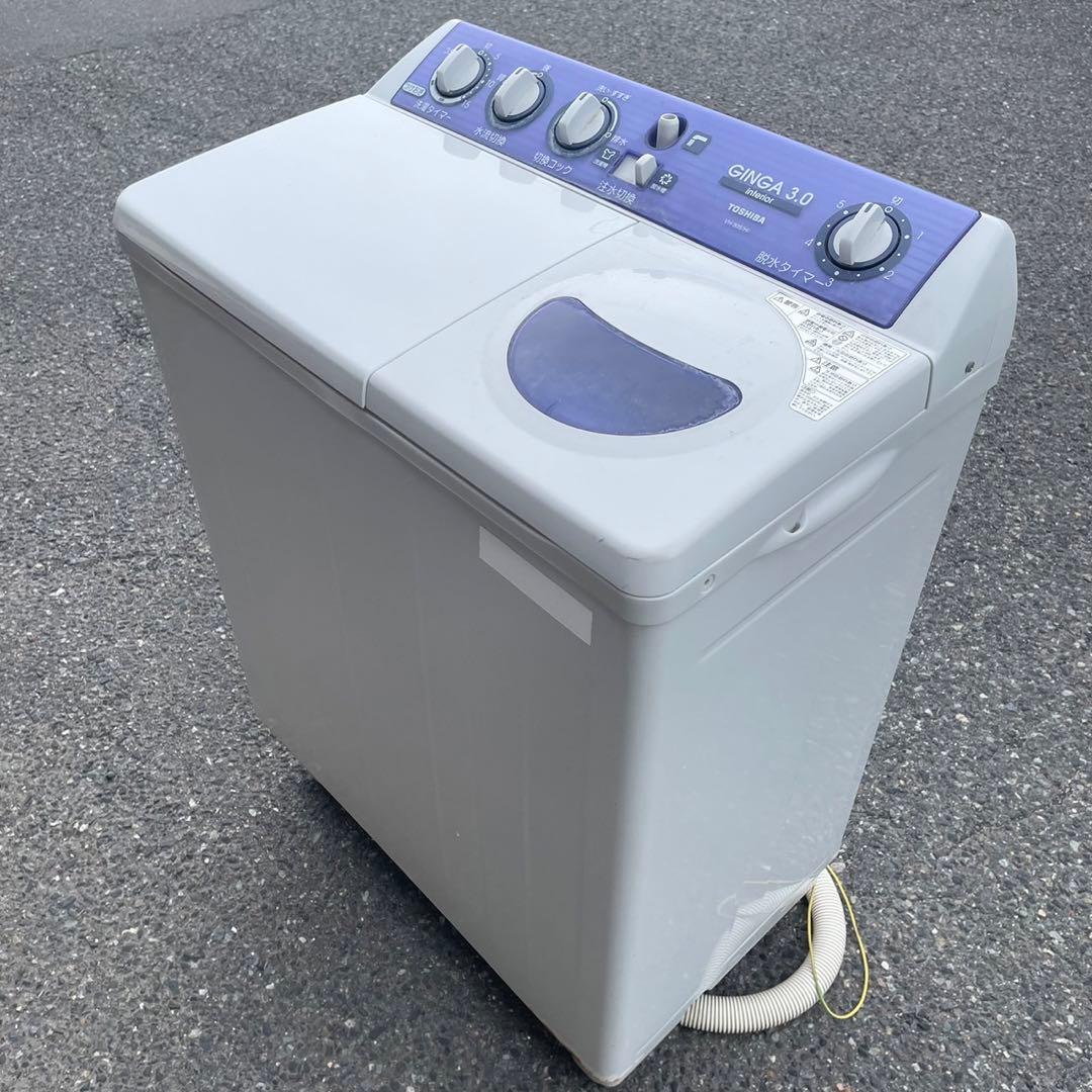 二層式洗濯機/TOSHIBA/東芝】 VH-30S(H) GINGA3.0 - メルカリ
