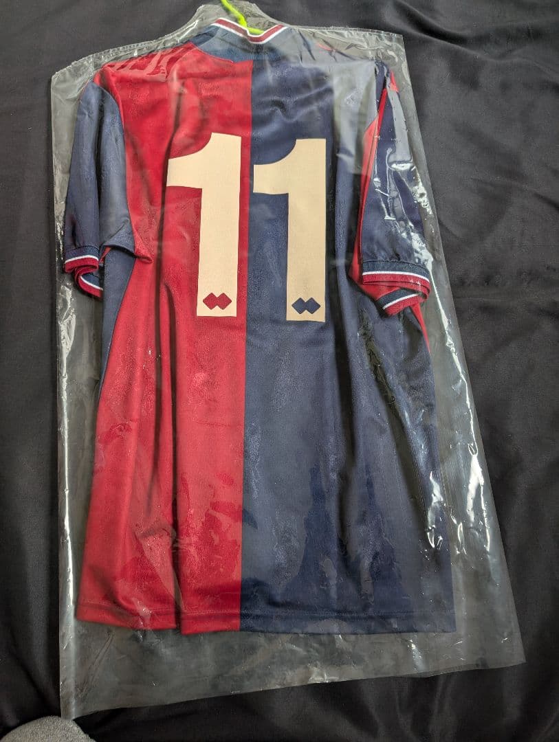 三浦知良/ジェノア/94-95シーズン/ホーム - メルカリ