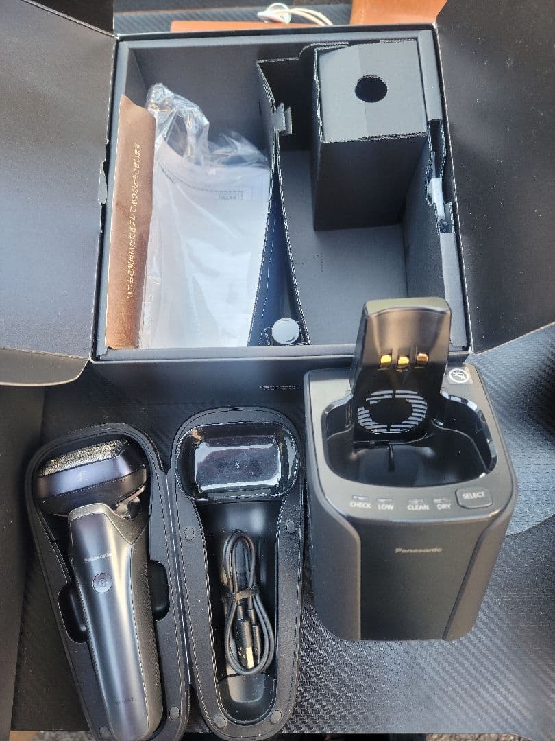 パナソニック ラムダッシュ リニア メンズシェーバー 6枚刃 ES-CLS9AX メンズシェーバー ラムダッシュ クラフトブラック ES-CLS9AX-K [6枚刃