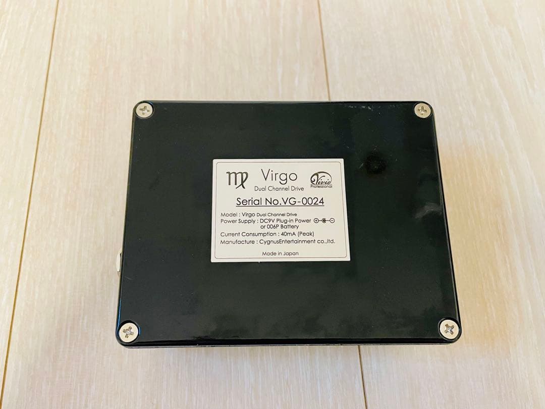 Vivie Virgo オーバードライブ　ディストーション 2ch