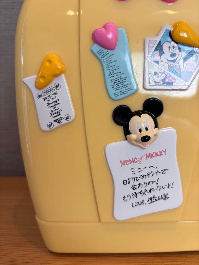 ☆希少　レア　ディズニー　ミニー　ミニーの家　冷蔵庫　小物入れ　ケース