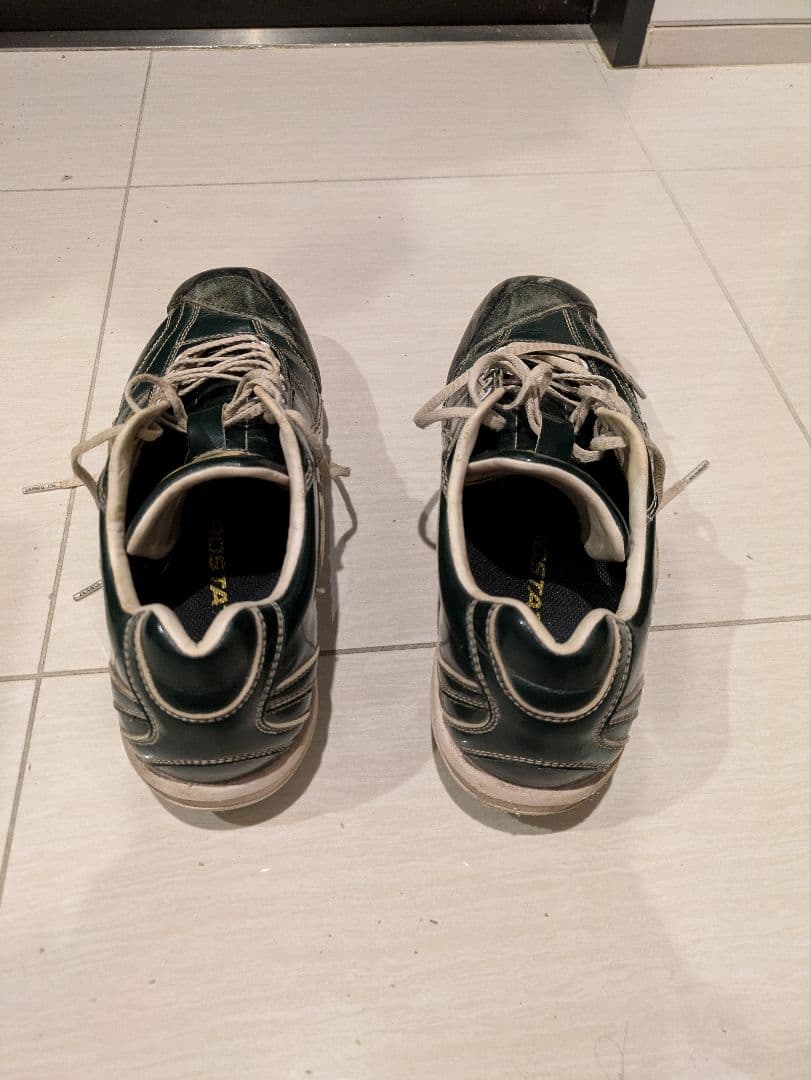 ZETT プロステイタス スパイク ポイント 27.5 3E ダークグリーン