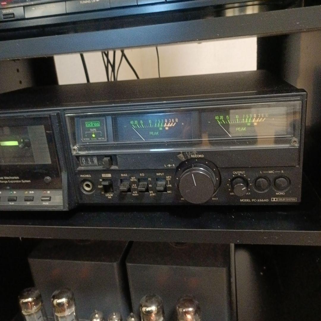 Aurex PC-X66AD ジャンク カセットデッキ - メルカリ