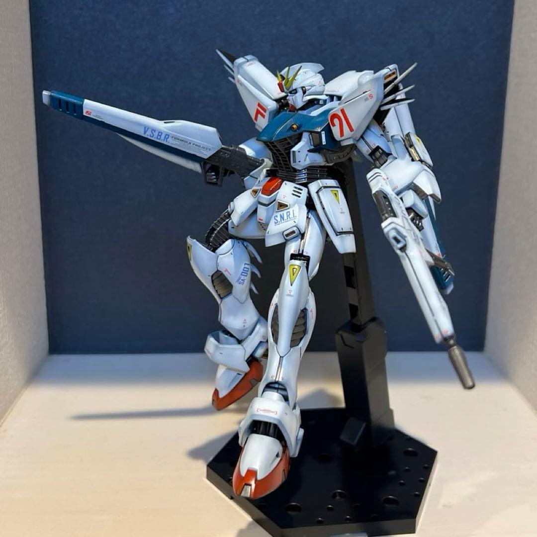 MG 1/100 ガンダムF91 Ver.2.0 全塗装完成品 - メルカリ