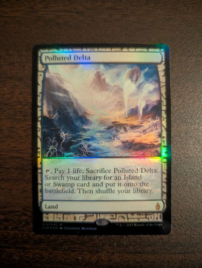 【汚染された三角州】【EXP】【foil】【ラスト1枚】