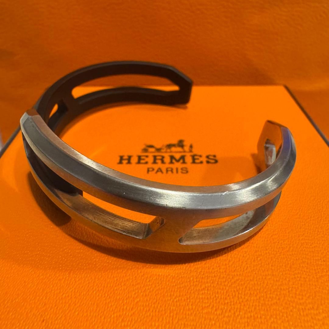 最終値下げ HERMES Replay バングル メンズ T4 ブレスレット - メルカリ