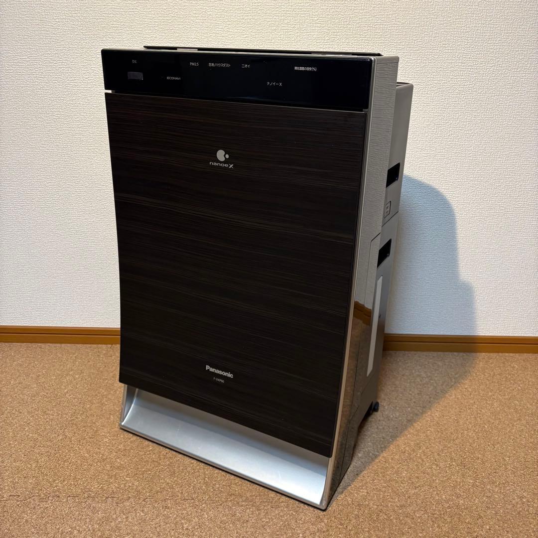 【良品】Panasonic加湿空気清浄機 PM2.5対応F-VXP90 2017 F-VXP90-TM 加湿空気清浄機 [適用畳数：40畳 /最大適用畳数(加湿)：24
