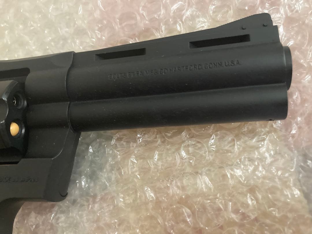 ジャンク　東京マルイ コルトパイソン 357マグナム 4インチ ガスリボルバー