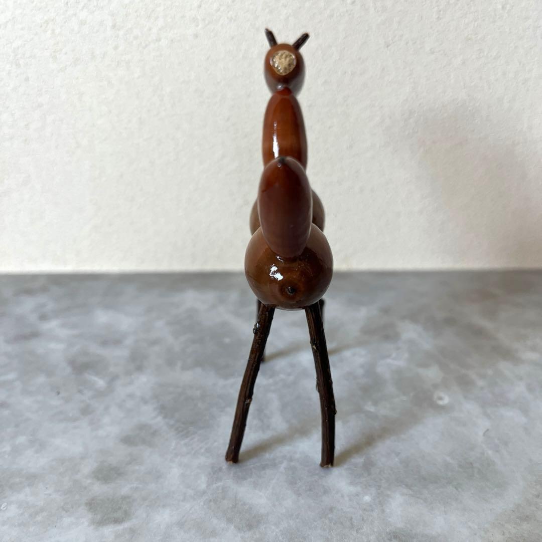 どんぐりアート 馬 午 2026 カレンダー 手帳 干支 正月 どんぐり 絵馬