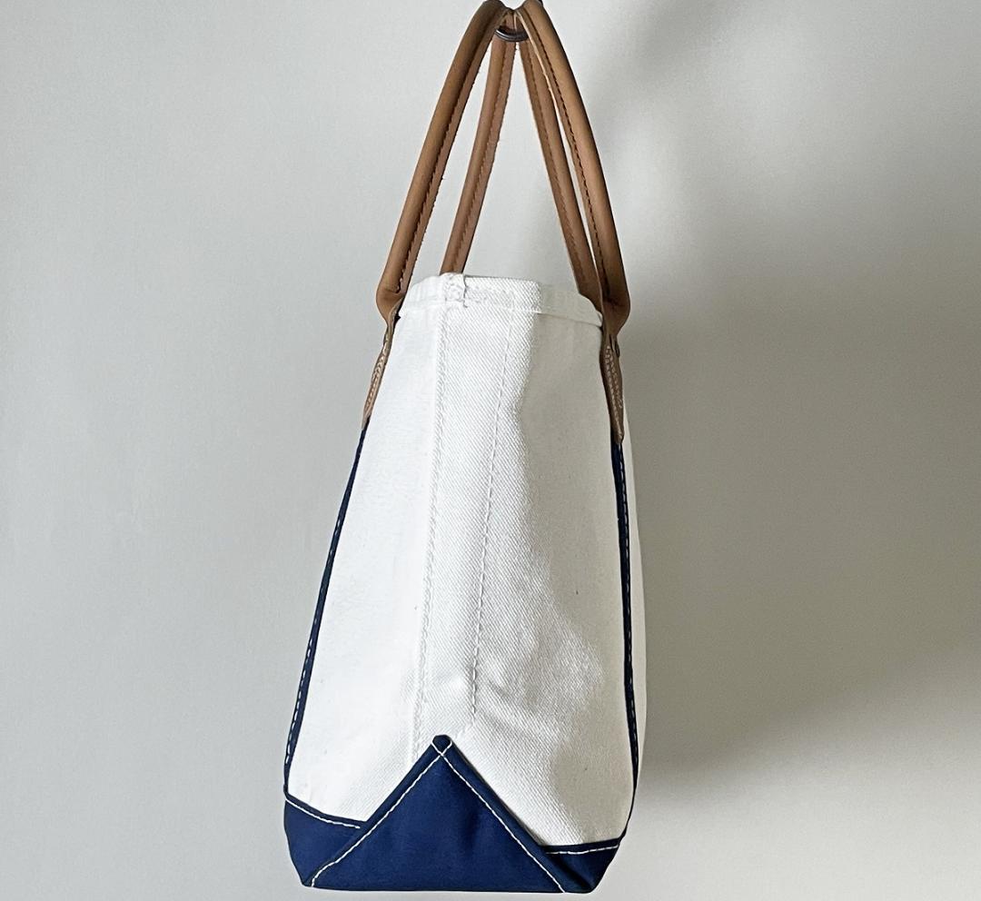 名作★USA製 LLビーン L.L.Bean レザー ハンドル トート バッグ