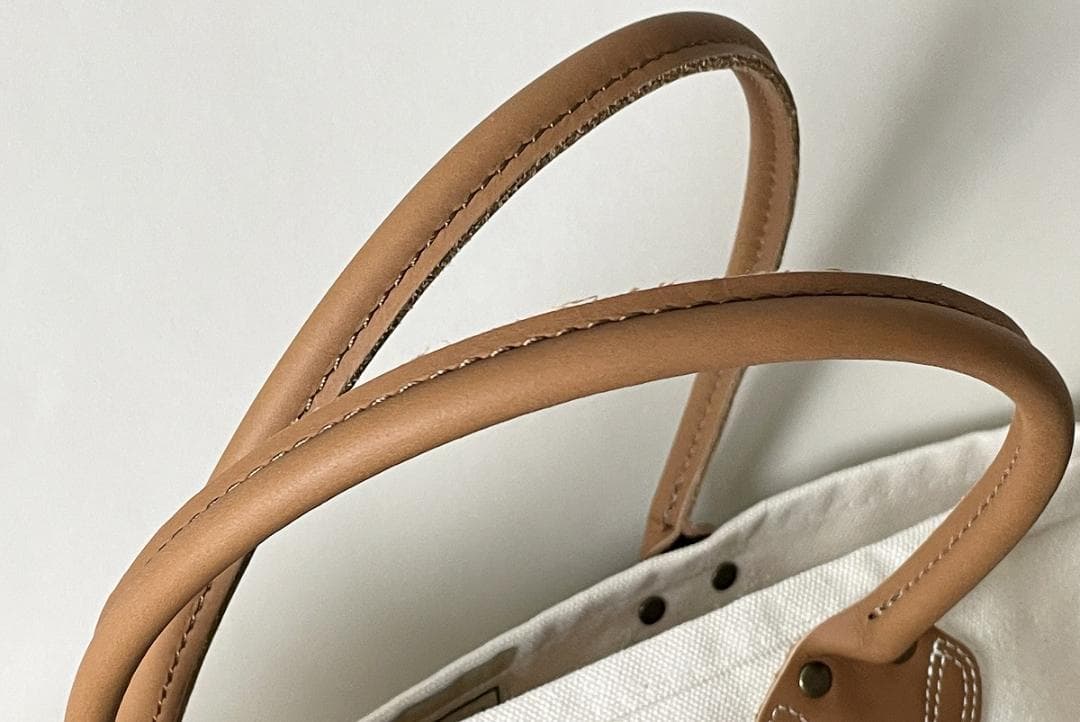 名作★USA製 LLビーン L.L.Bean レザー ハンドル トート バッグ