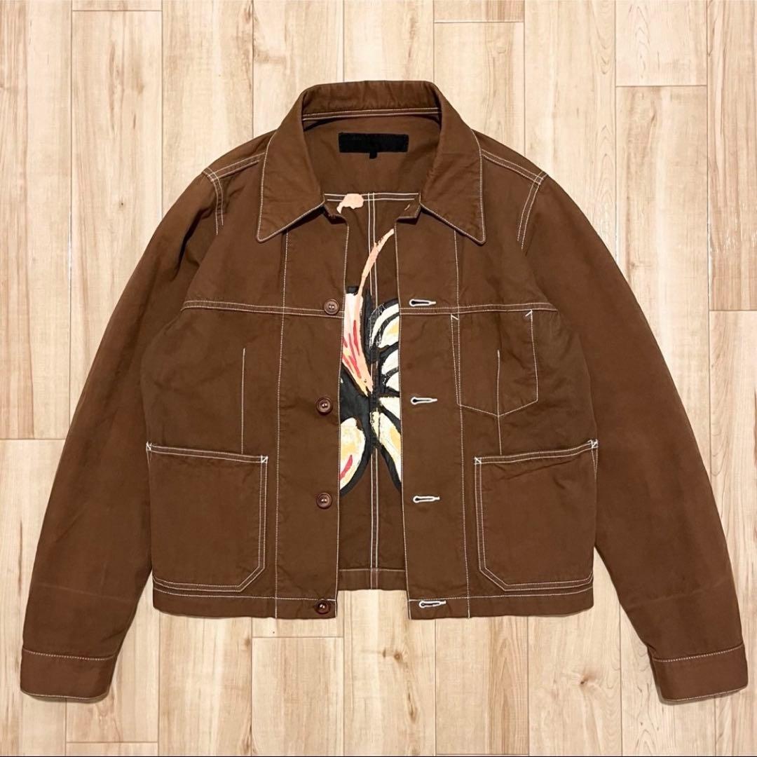 激レア！2003SS CDG HOMME “FLOWER”WORK JACKET