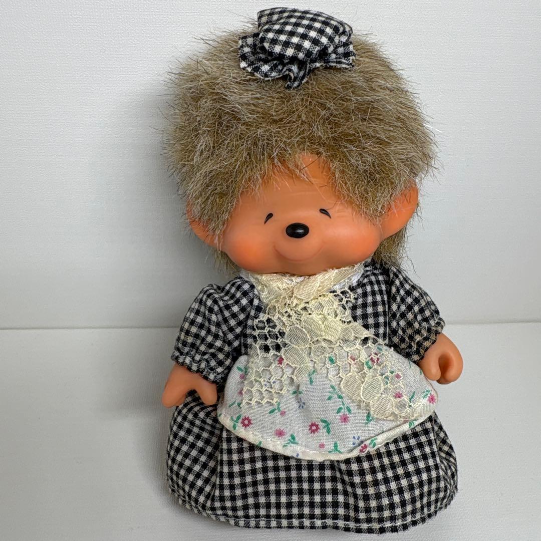 80年代 ソフビ グミ モンチッチ おばあちゃん monchhichi 3081