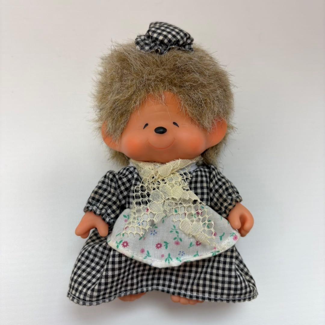 80年代 ソフビ グミ モンチッチ おばあちゃん monchhichi 3081