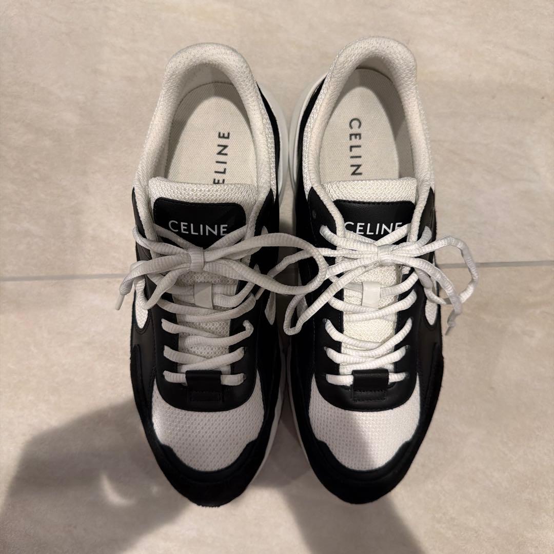 2024年購入 正規保証タグ付き セリーヌ メンズ スニーカー 42