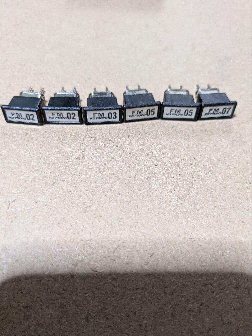 KO PROPO EX-1 UR ラジコン送信機、受信機、サーボ。