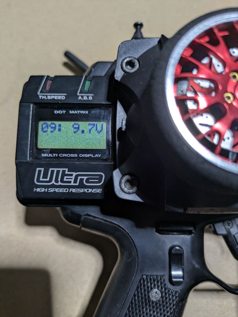 KO PROPO EX-1 UR ラジコン送信機、受信機、サーボ。