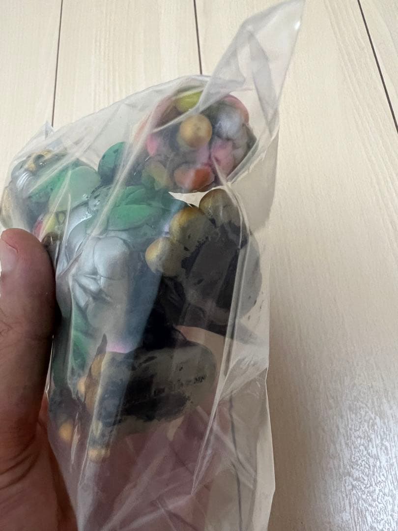 リアルヘッド　ミュータントカオス　白乳系クリア×多彩色Ver