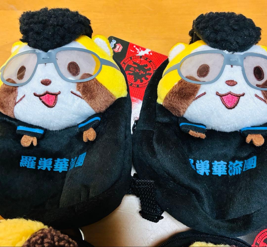 全種コンプ羅巣華流團（ラスカルだん）リュック型ポーチ 8個セット 氣志團 タグ付