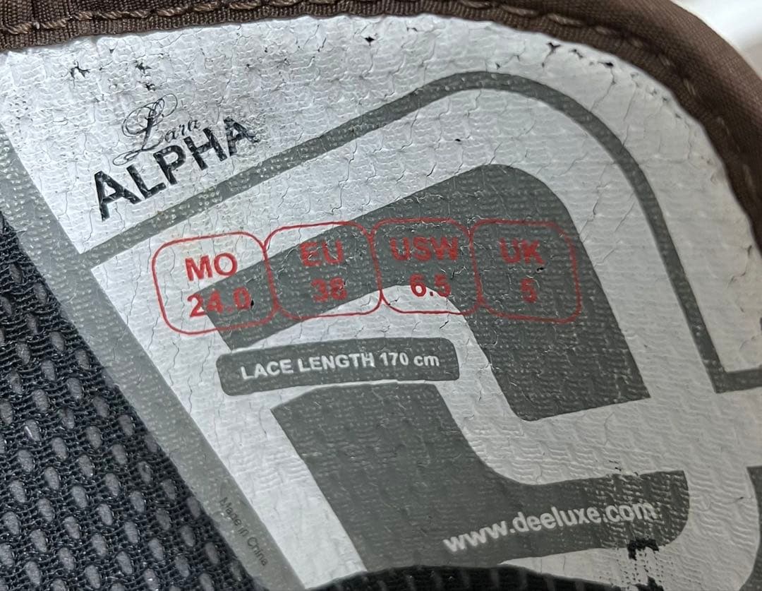 【即日発送】DEELUXE スノボブーツ　ALPHA アルファ 24.0cm