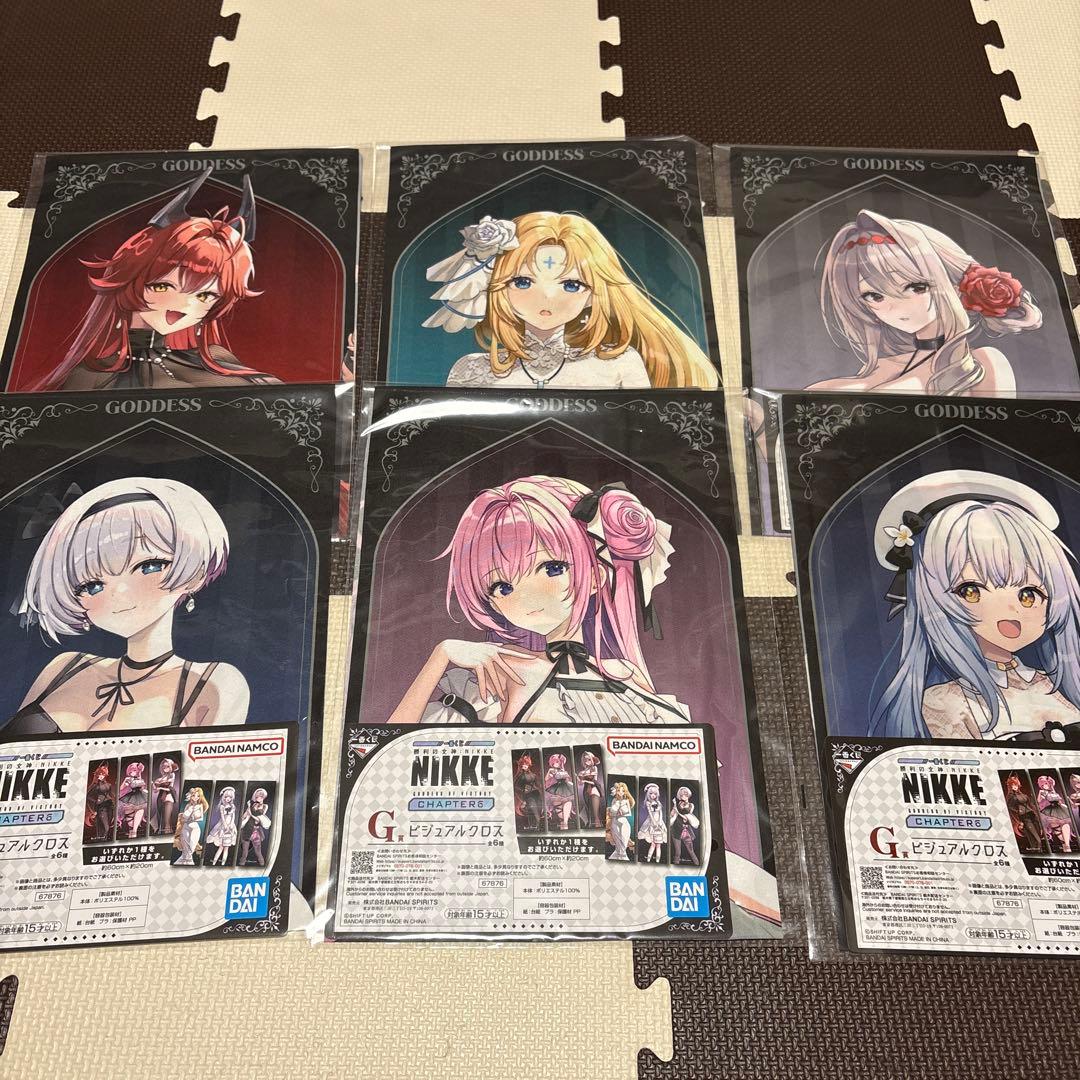 一番くじ 勝利の女神 NIKKE CHAPTER6 フルコンプリート43点セット