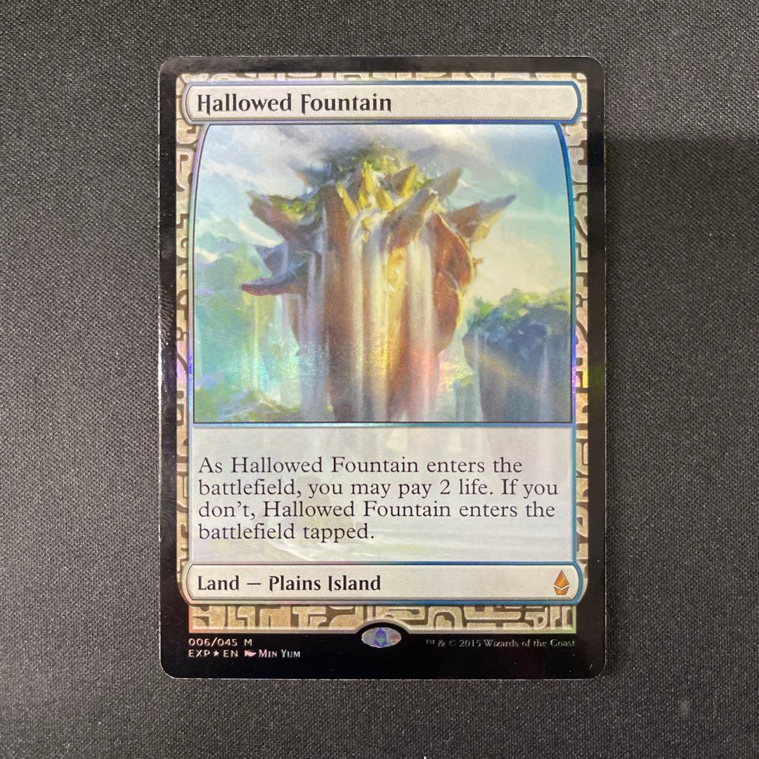 Hallowed Fountain 神聖なる泉 FOIL 006/045 MTG FOIL)神聖なる泉/Hallowed Fountain《英語》【ECL】