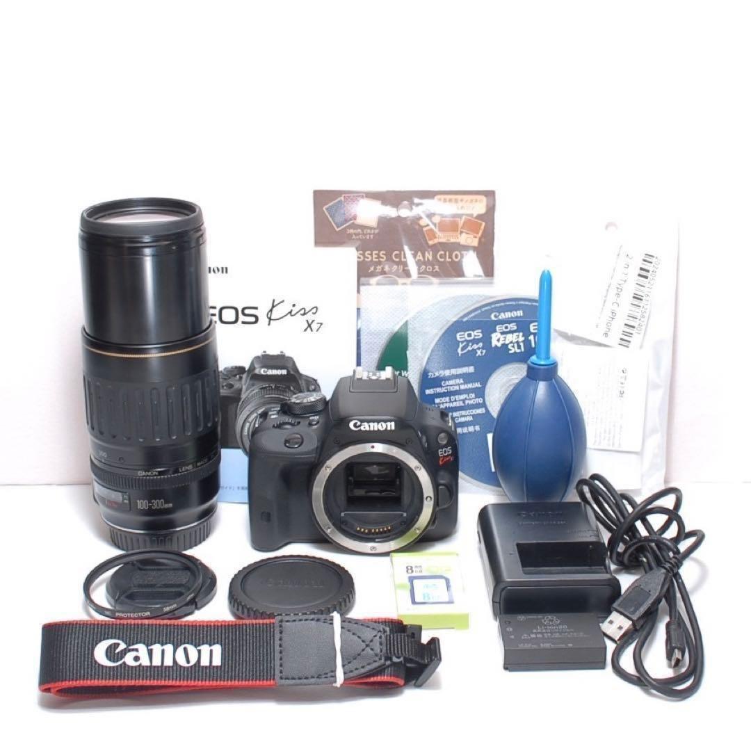 超望遠レンズデビュー✨CANON KISS X7✨シングルレンズ✨入卒業式にも