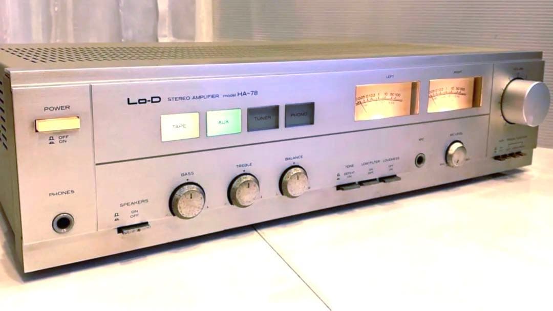 Lo-D HA-78 プリメインアンプ Hitachi ローディ - メルカリ