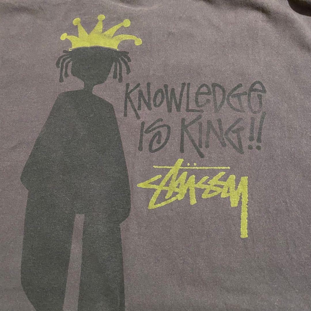 80s vintage】STUSSY シャドーマン ロンT オリジナル USA - メルカリ