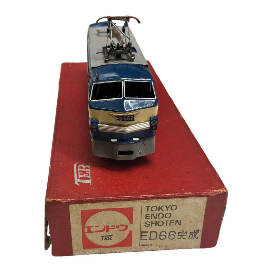 レトロ ヴィンテージ HOゲージ エンドウ TER ED66完成 現状品
