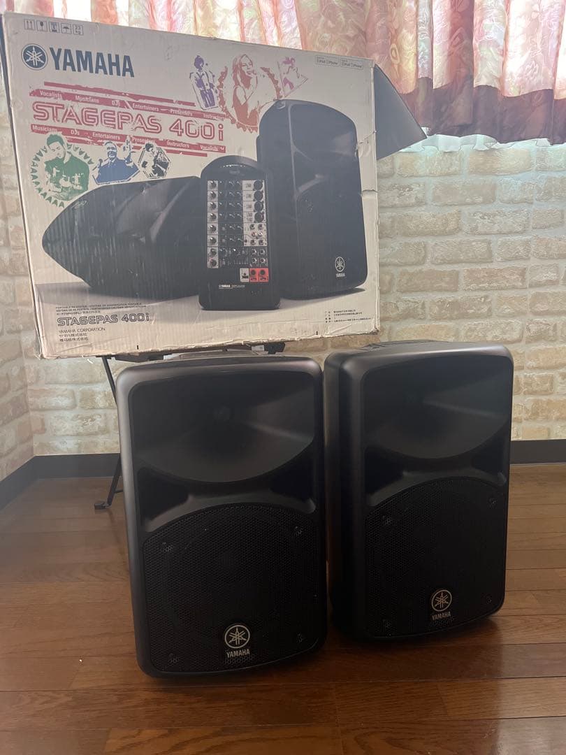 YAMAHA ヤマハ ポータブルPAシステムSTAGEPAS400i スタンド付 ポータブルPAシステム（STAGEPAS400i）の製品詳細｜映像音響テクニカル